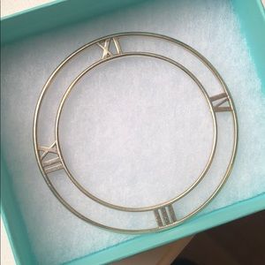 Tiffany Atlas flat low bangle